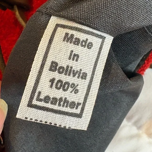 Vintage Manta Medallion Suede & Leather Bucket Bag - Picture 10 of 13